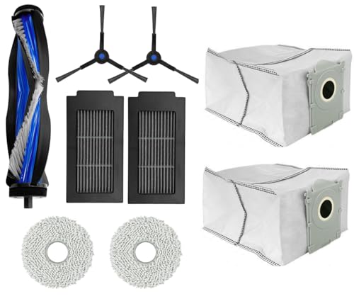 HASTHIP® 9Pcs Replacement Accessories for Ecovacs Deebot T50 PRO Omni Ecovacs Robot Vacuum Cleaner HASTHIP® 9Pcs Replacement Accessories for Ecovacs Deebot T50 PRO Omni Ecovacs Robot Vacuum Cleaner